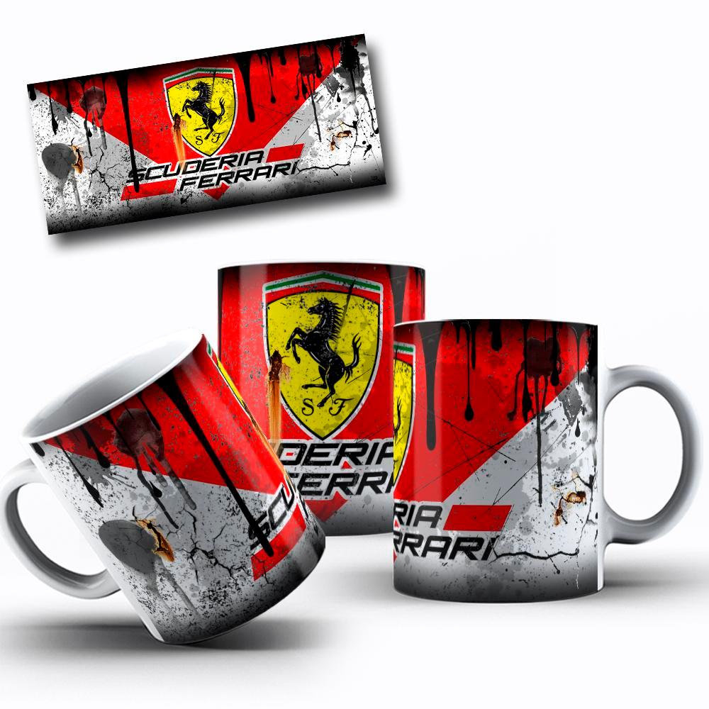 Caneca personalizada ceramica AUTOMOTIVO FERRARI