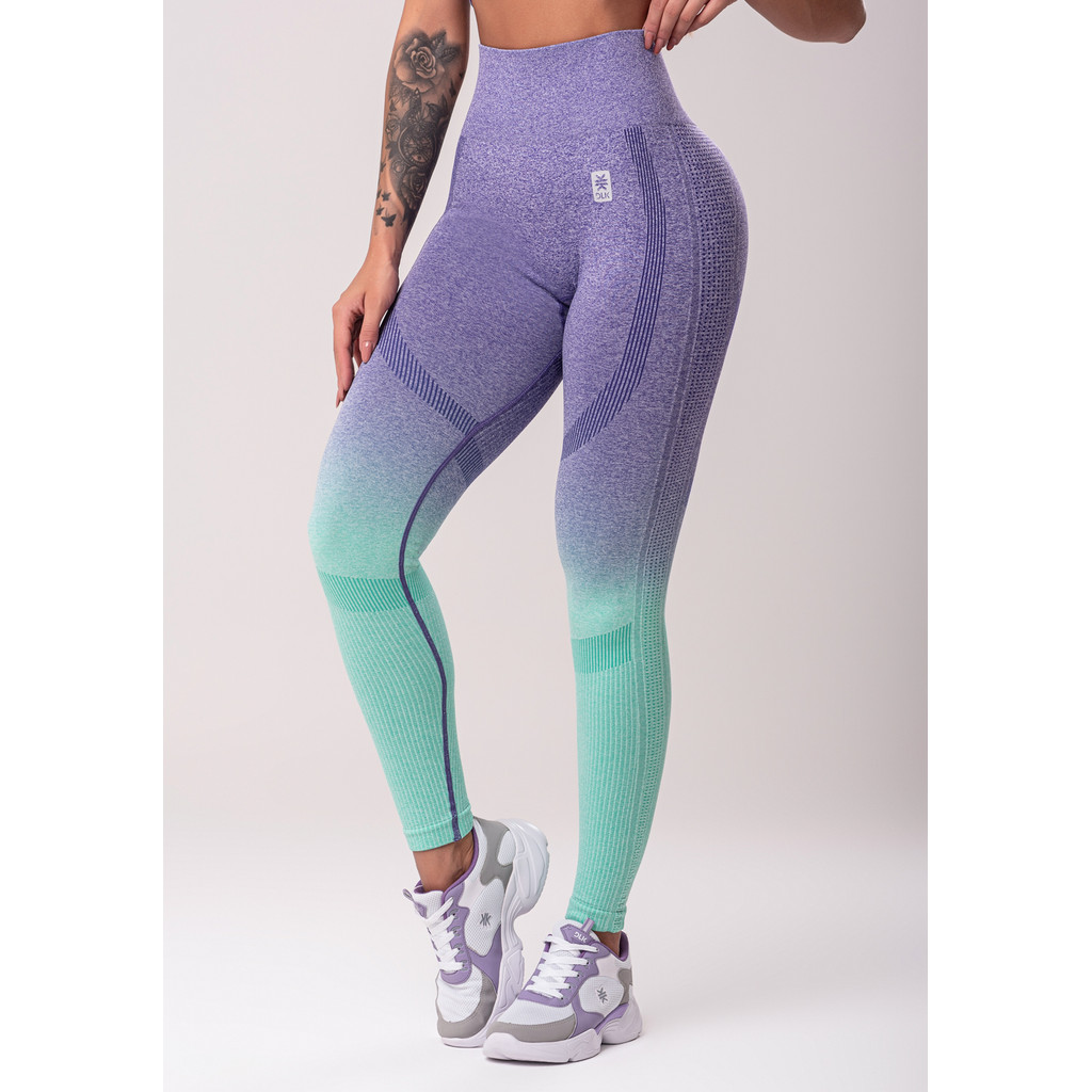 LEGGING FITNESS FEMININA DETALHE BUMBUM SEAMLESS DLK