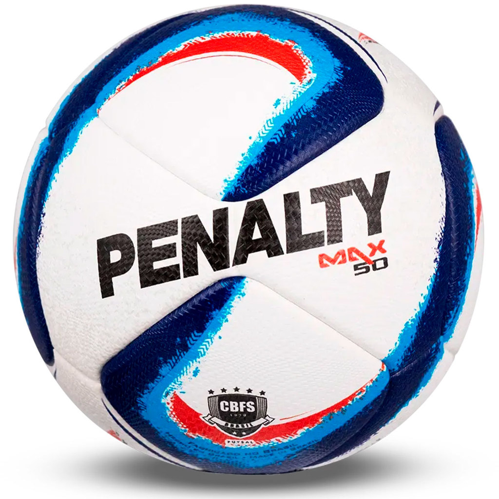Bola De Futsal Infantil Penalty Max 50 Original Profissional Dupla Colagem Com Câmera 6D