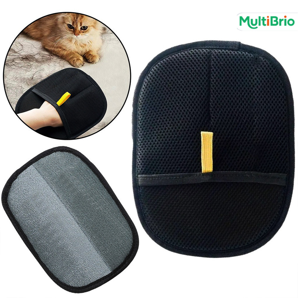 Luvas Mágicas e Escova Adesiva para Limpeza de Pet e Remoção de Pelos em Oferta na Shopee