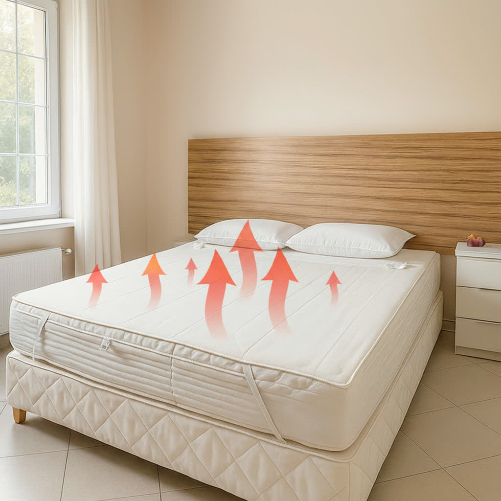 Lençol Termico Cama de Casal Queen Size 110v com Controle de Temperatura 203x152cm Inverno Poliester em Oferta na Shopee