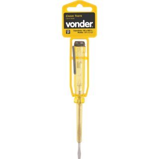 Chave Teste Encartelada 140 mm Vonder Ferramenta Eletricista Profissional