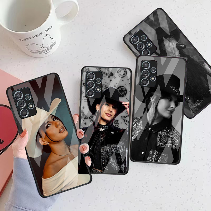 Ana Castela 03 Caso De Telefone Vidro Para Samsung Galaxy A16 A15 A25 A35 A55 A53 A54 A34 A14 A32 A52 4G 5G Capa A56 A54
