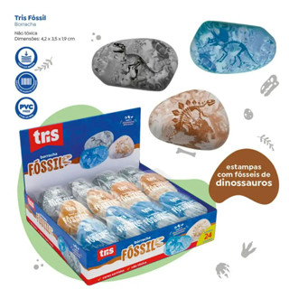 Kit Borrachas Fossil Dinossauro | Tris em Oferta na Shopee
