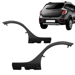 Alargador Paralama Traseiro Sandero Stepway 2014 2015 2016