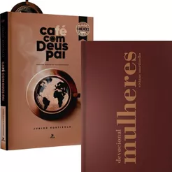 Kit 2 Livros | Café com Deus Pai Porções de Transformação + Devocional Mulheres Viviane Martinello