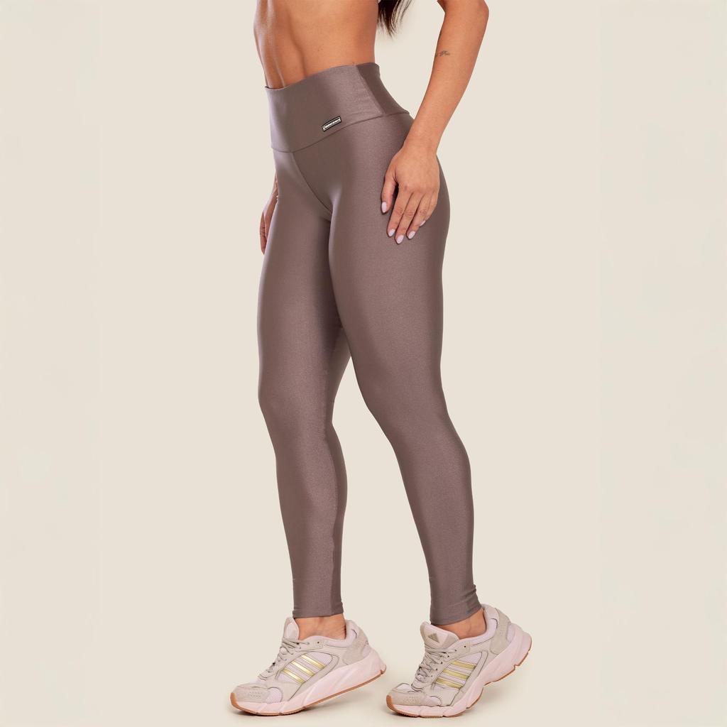 Legging Basics Cáqui Alquimia Platinado em Oferta na Shopee