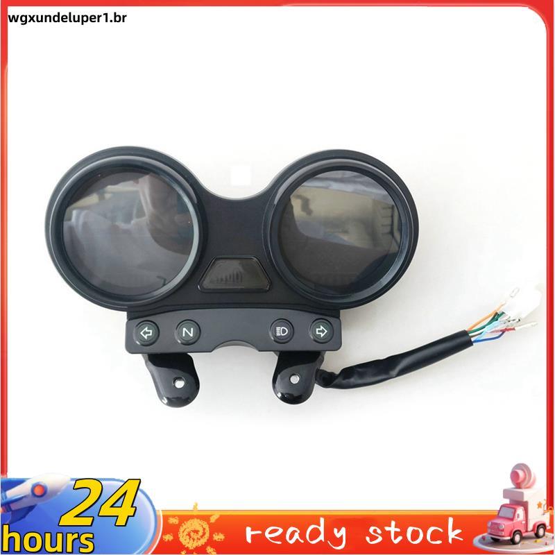 Velocímetro Digital LCD Odômetro Para YBR 125 Com Painel Móvel De Carga USB RPM