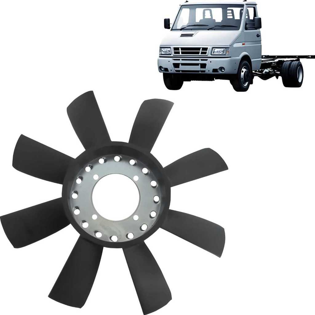 HELICE RADIADOR VENTILADOR MOTOR IVECO DAILY 2.8 1997 A 2004