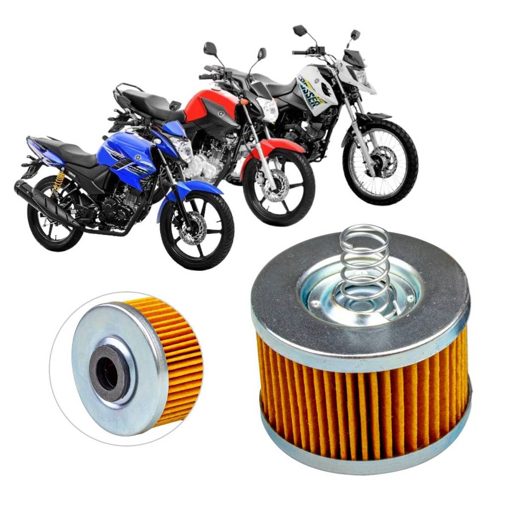 Filtro De Óleo Yamaha YBR 150 Factor Após 2016, 125 Factor 08-18/ XTZ 150 Crosser Após 2015/ YS 150 Fazer Após 2014 em Oferta na Shopee