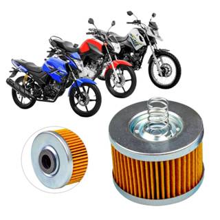 Filtro De Óleo Yamaha YBR 150 Factor Após 2016, 125 Factor 08-18/ XTZ 150 Crosser Após 2015/ YS 150 Fazer Após 2014 em Oferta na Shopee
