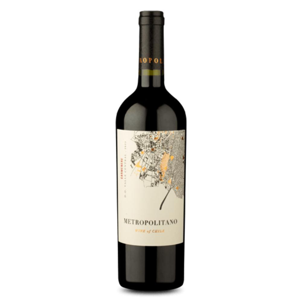 Vinho Seco Metropolitano D.O. Valle Central Carménère Tinto em Oferta na Shopee