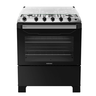 Fogão 5 Bocas a Gás Itatiaia New Dream com Tripla Chama e Acendimento Automático Preto Bivolt em Oferta na Shopee