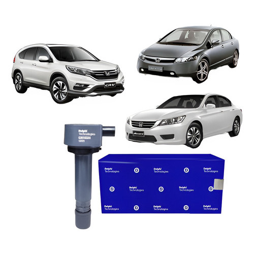 Bobina Ignição Honda New Civic 1.8 16v 06/11 Delphi Gn10324