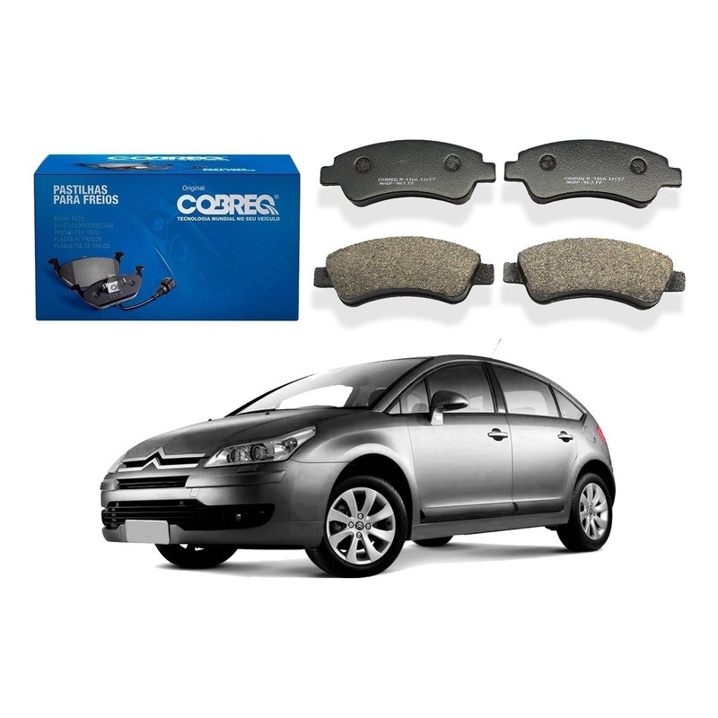Pastilha Freio Dianteiro C4 1.6 2009 A 2010 em Oferta na Shopee