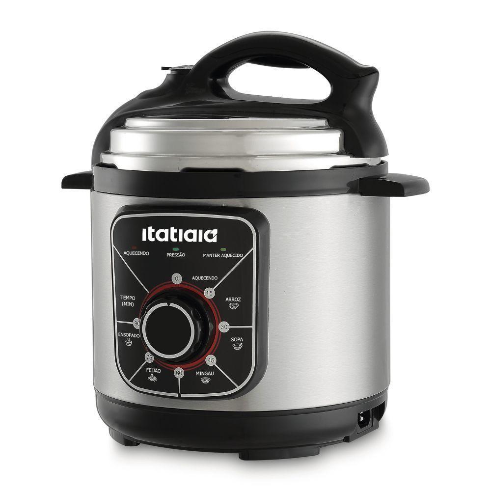 Panela Elétrica De Pressão Itatiaia Inox 5L 110V