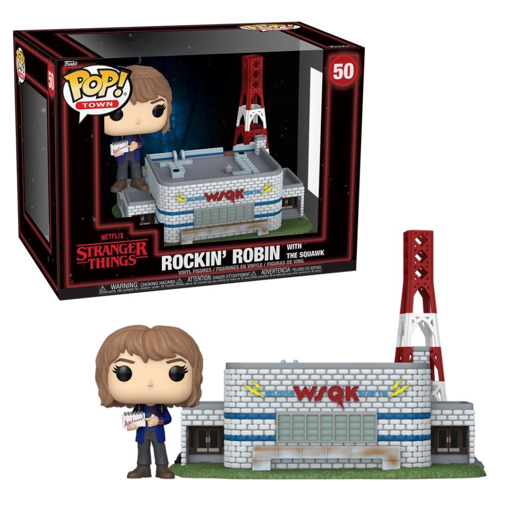 Boneco Funko Pop! Town Stranger Things T5 - Robin na WSQK