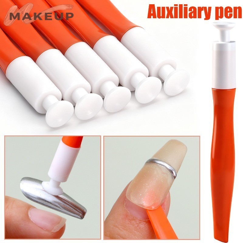 Bastão De Cuidados De Manicure Profissional-Ajudante De Primer Adesivo Para Unhas-Caneta Auxiliar Vestível Arte Em Ferra