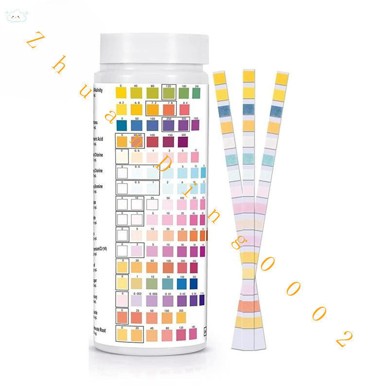 Kit De Teste De Água Potável 16 Em 1 , Kits Para , 100 Tiras Qualidade Da Dos Pces , Cloro Livre em Oferta na Shopee