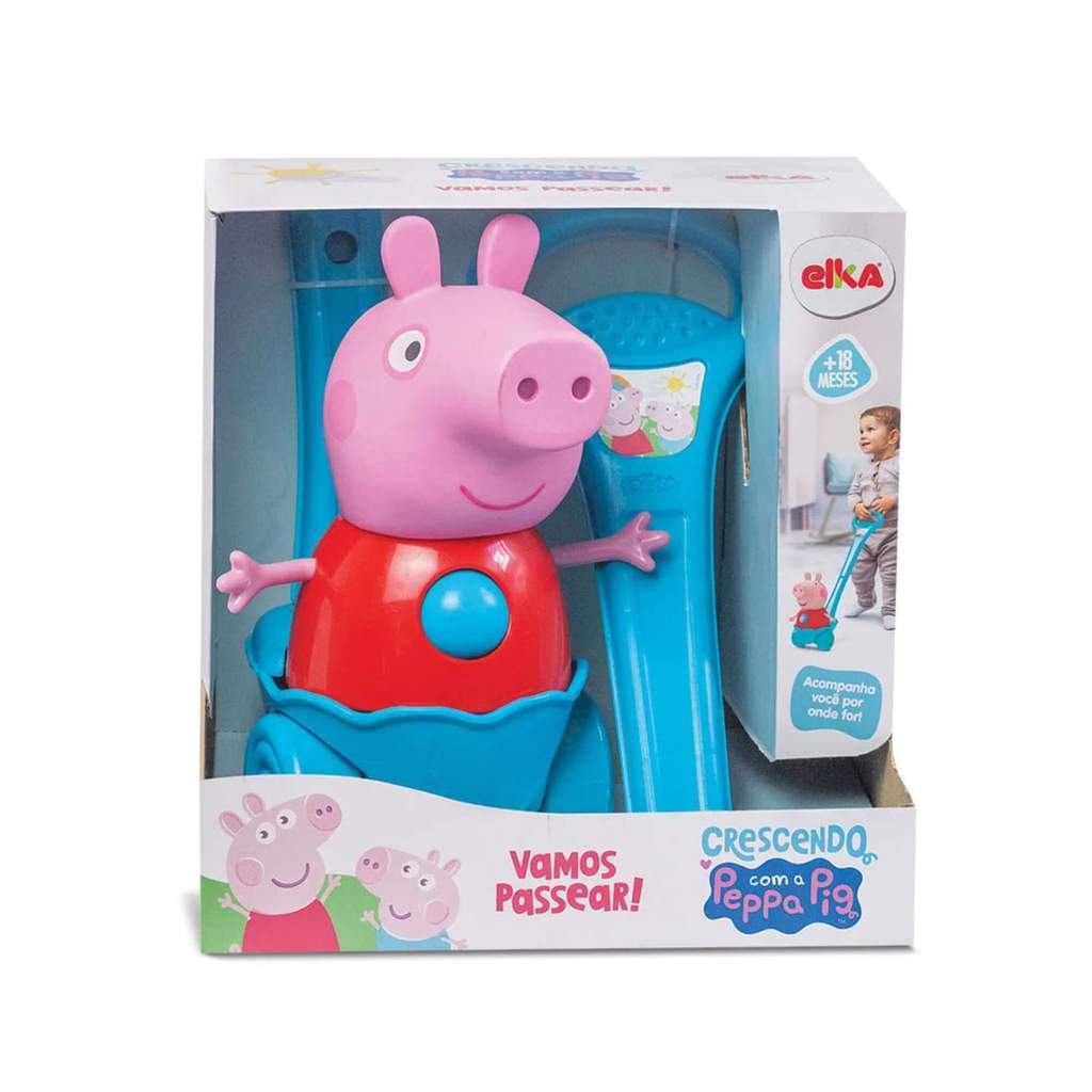 Brinquedo Infantil Vamos Passear Peppa +18 meses Elka - 1269