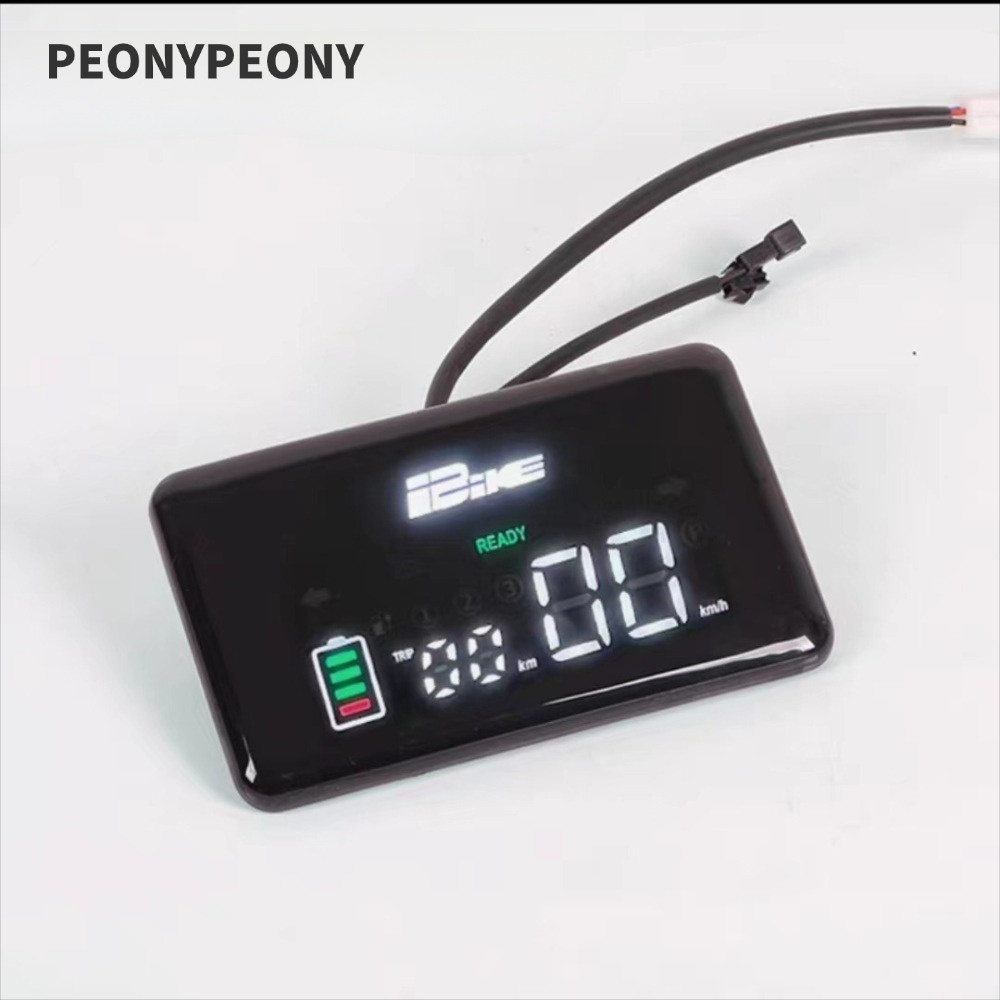 Tela Do Velocímetro PEONY , Display LED Digital Para Veículo Elétrico 48V 60V 72V , Multitensão