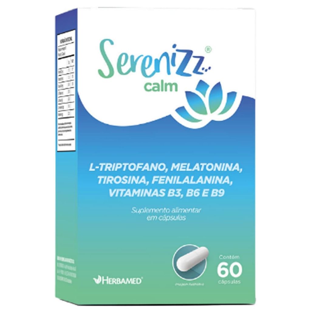 Serenizz Calm - 60 Cápsulas - Herbamed
