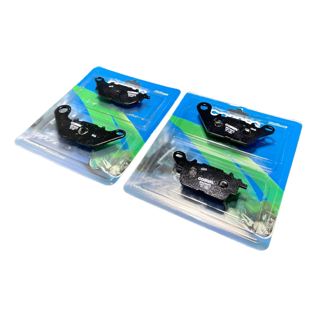 KIT COMPLETO PASTILHAS FREIO DIANTEIRA + TRASEIRA COBREQ PARA YAMAHA NMAX 160 ABS em Oferta na Shopee