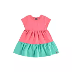 Vestido Infantil em Meia Malha Bee Loop