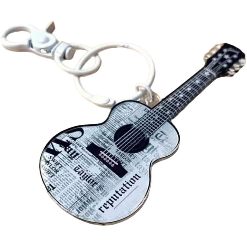 Chaveiro Criativo Para Guitarra Acústica , Bolsa Com Tema Musical , Acessório Fofo De Mini Violino , Formatura Perfeita