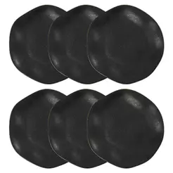 Jogo de 6 Pratos Rasos 27,5cm Oxford Ryo Volcano