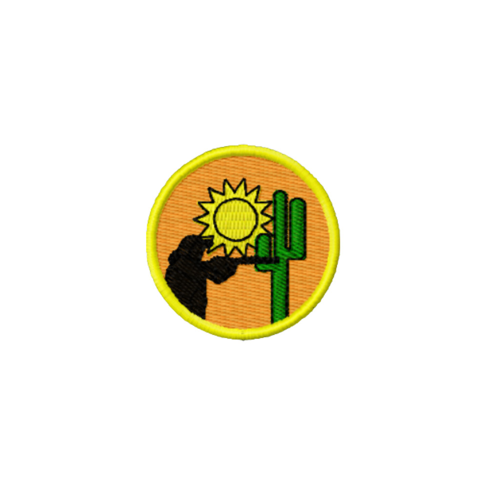 Patch Bordado Colorido CAATINGA