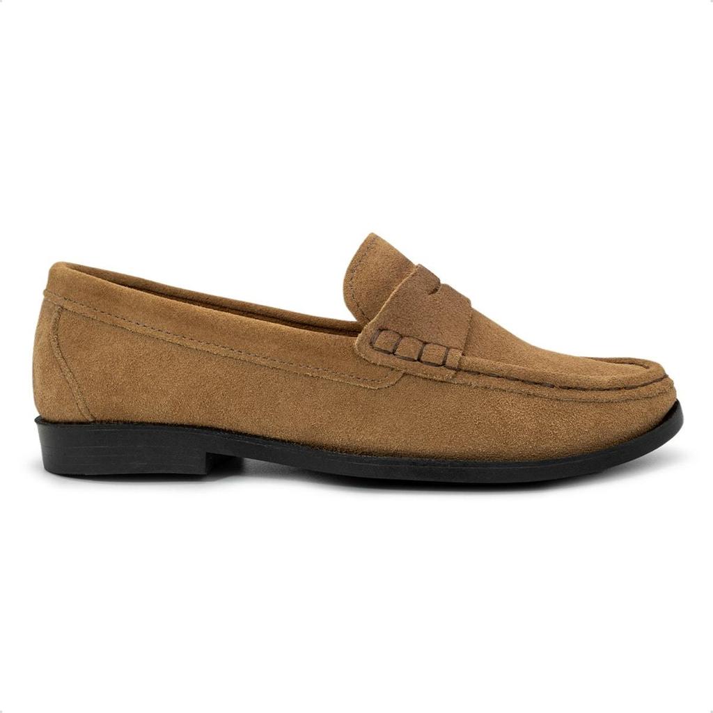 Mocassim de Couro Democrata Feminino Cora 630101 em Oferta na Shopee