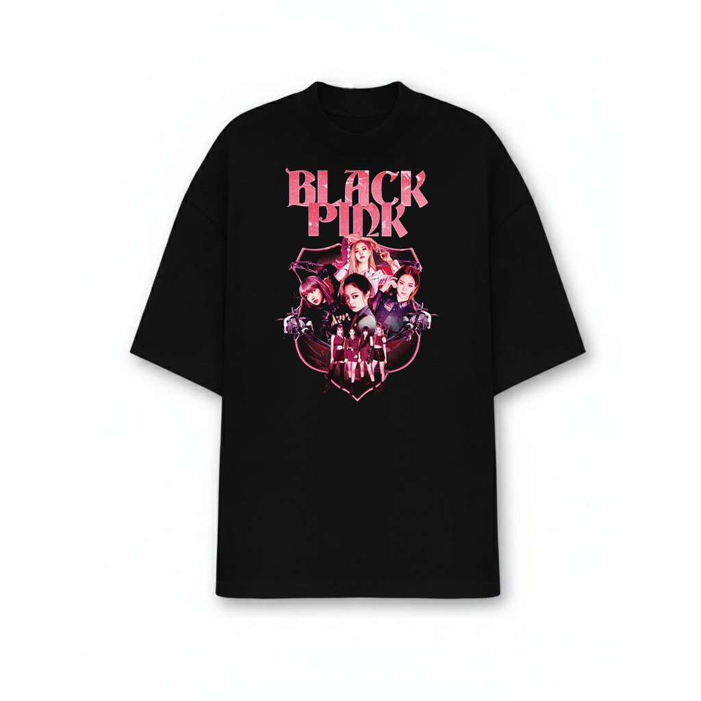 Camiseta Básica BLACKPINK Camisa 100% Algodão Streetwear Temos Plus Size Lançamento - Envio Rápido em Oferta na Shopee