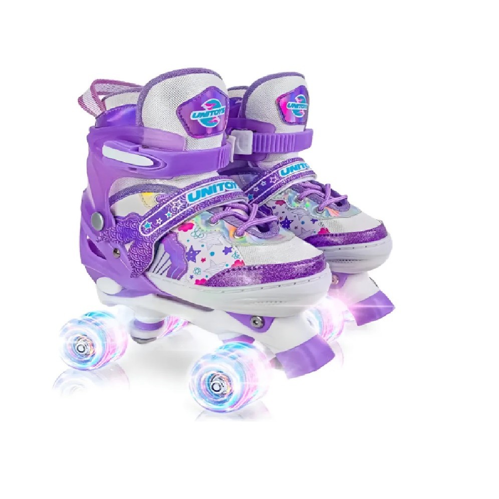 Patins Quad Sereia Lilas TAM 30 - 33
