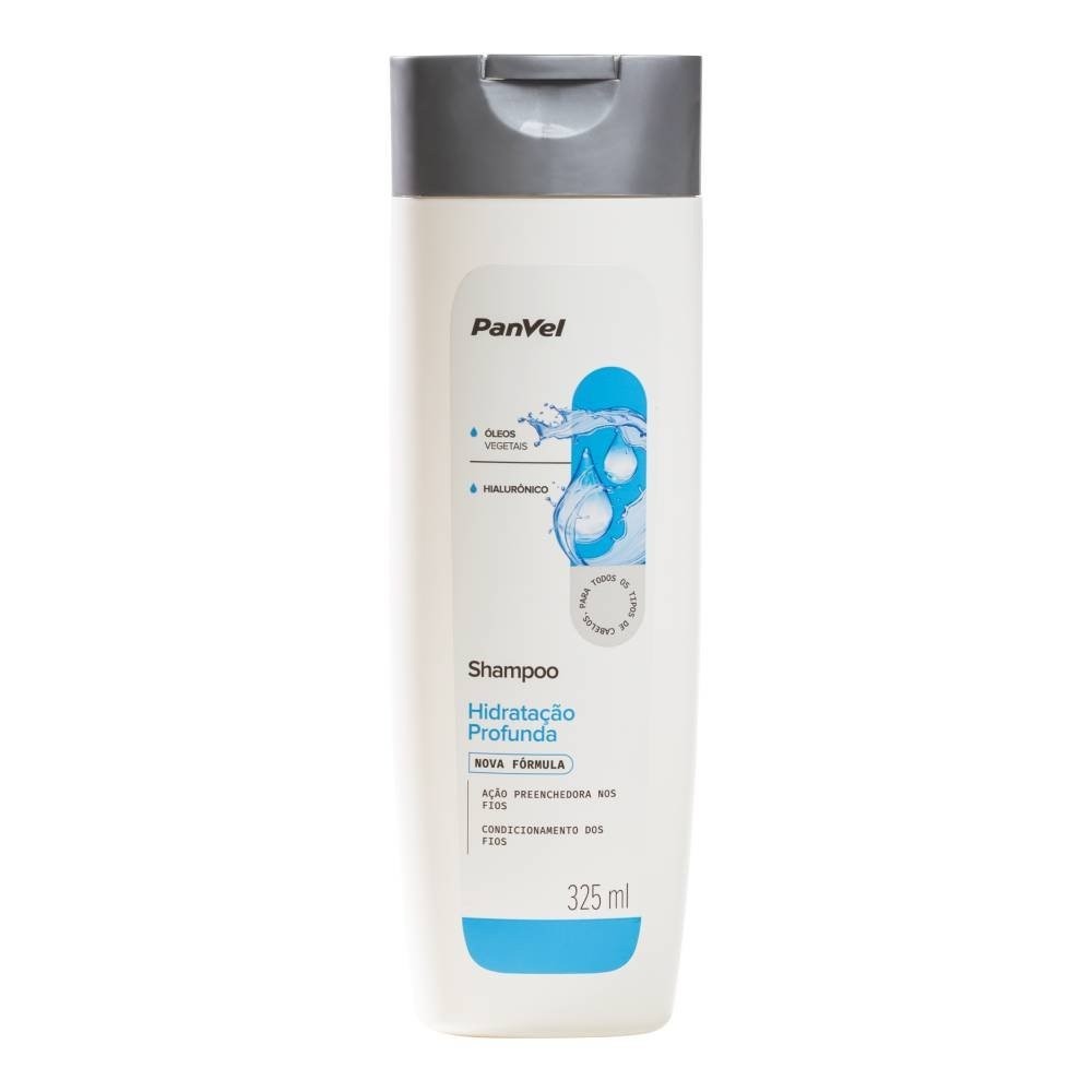 Shampoo Hidratação Profunda Panvel 325ml em Oferta na Shopee