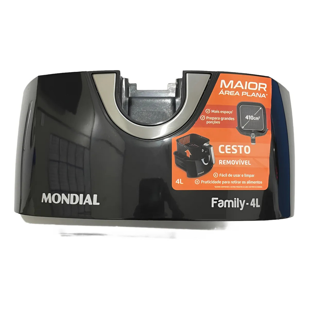 Adereço Frontal Air Fryer Mondial 4L AFN-40-BI Original