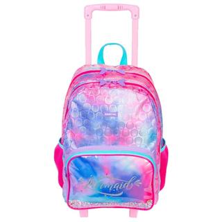 Mochila de Rodinhas Grande Sestini X Mermaid - Colorido em Oferta na Shopee