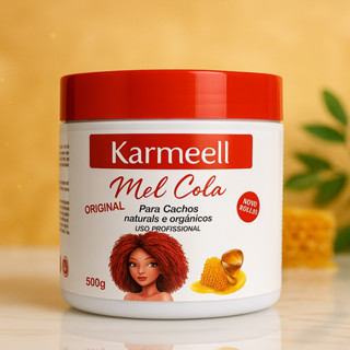 Karmeell Mel Cola 500g - Creme Hidratante e Definidor de Cachos em Oferta na Shopee