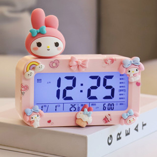 Relógio Despertador Eletrônico de Mesa Sanrio Carregamento Relógio de Estudante Casa Fofo Novo para Crianças e Meninas G em Oferta na Shopee