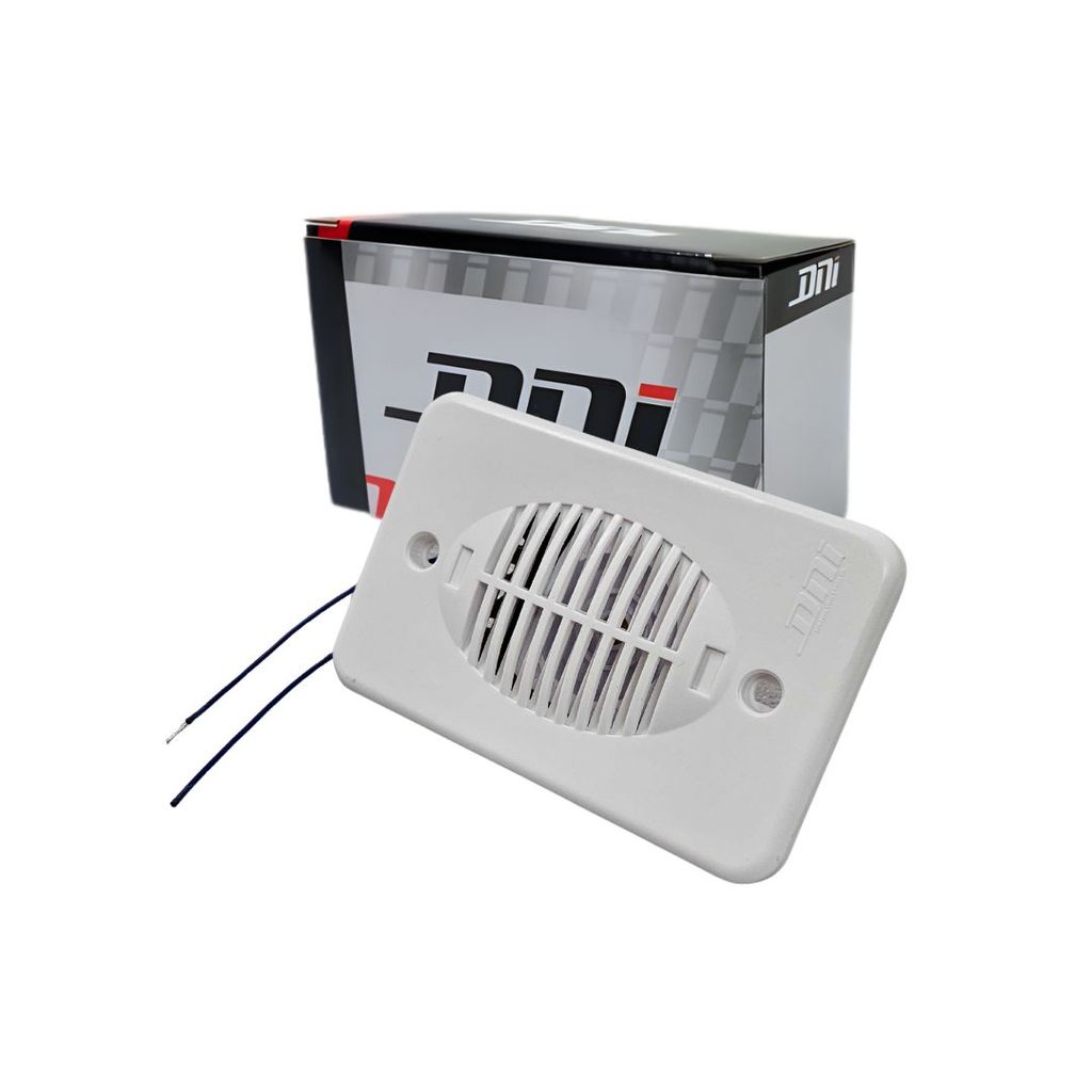 Campainha Eletrônica Ding Dong de Embutir para Caixa Padrão 4x2 Bivolt DNI 6330 em Oferta na Shopee