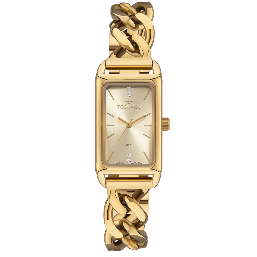 Relógio Technos Feminino Elos Dourado - 2035NEA/1X em Oferta na Shopee