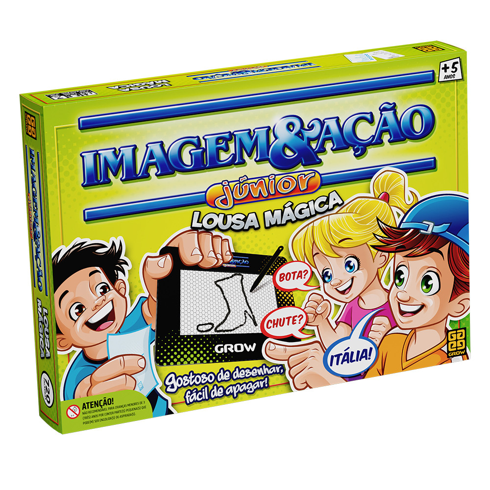 Jogo - Imagem e Ação Junior -  Lousa Mágica - Grow - 2590