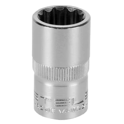 SOQUETE ESTRIADO 1/2POL CRV CLIPS PLASTICO 15MM 1PC // STELS