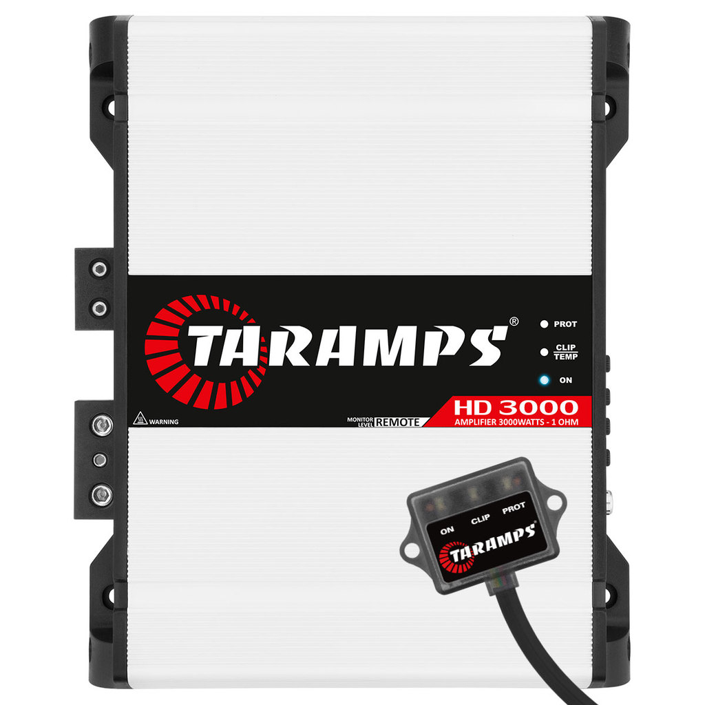 MODULO AMPLIFICADOR TARAMPS HD 3000 1 CANAL POTENCIA 3.000W RMS
