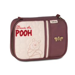 Estojo Box 36 Pens Ursinho Pooh- Clio Style Cor:Marrom