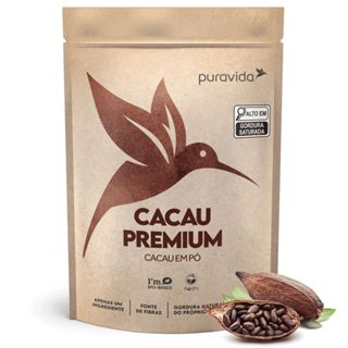 Cacau Premium -  250g Cacau em Pó - Puravida em Oferta na Shopee