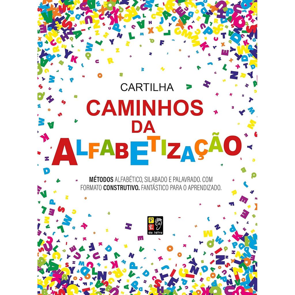 Cartilha Caminhos da Alfabetização | Christiane Peters em Oferta na Shopee