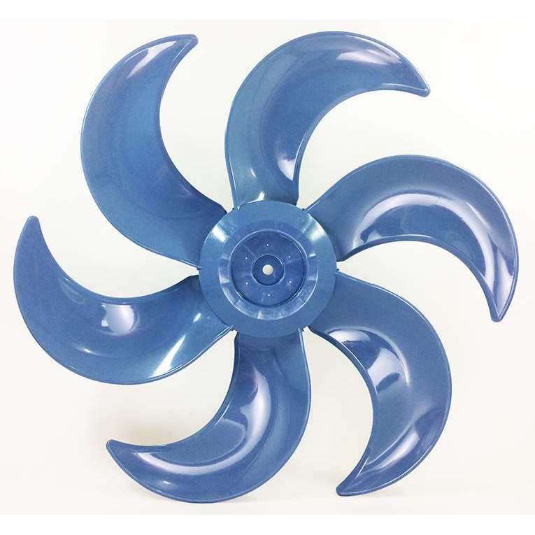 Hélice compatível para Ventilador Mondial Premium 40cm 6 Pás Nv-45 Nv-75 Nv61 Nv45 V46 V49 V73 NVT40 V45 Azul