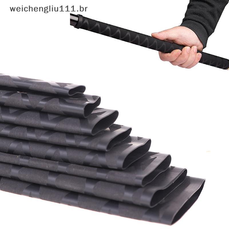 # weicheng Tubo Termorretrátil Antiderrapante Para Vara De Pesca/Raquete/Alças 1M 18-40mm .