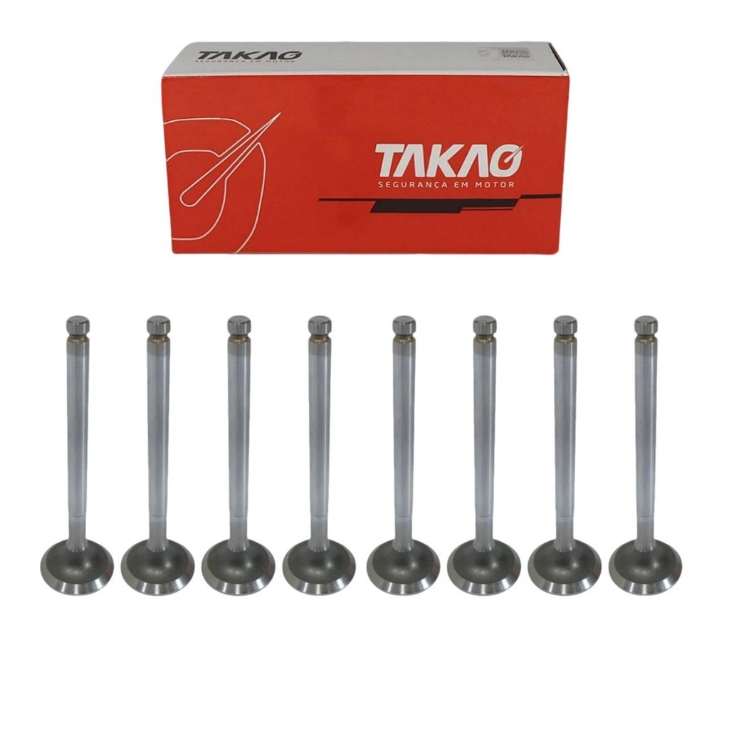 Jogo Valvulas Admissão TAKAO Para Siena Brava Marea Palio 1.6 16V em Oferta na Shopee